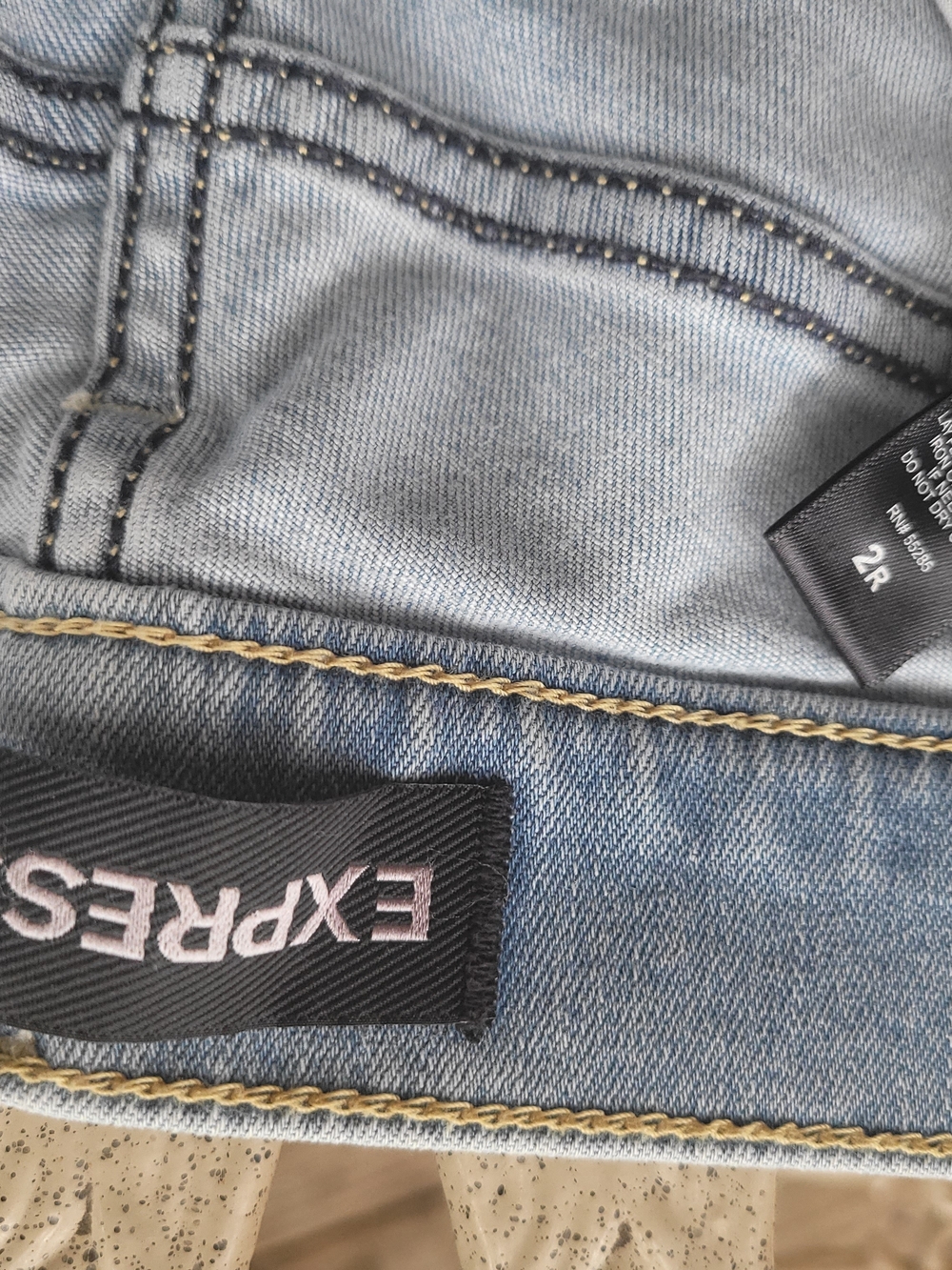 Express Light Blue Womens Jeans - Classic Denim